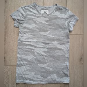 Reflex Gray Camo Short Sleeve Crew Neck